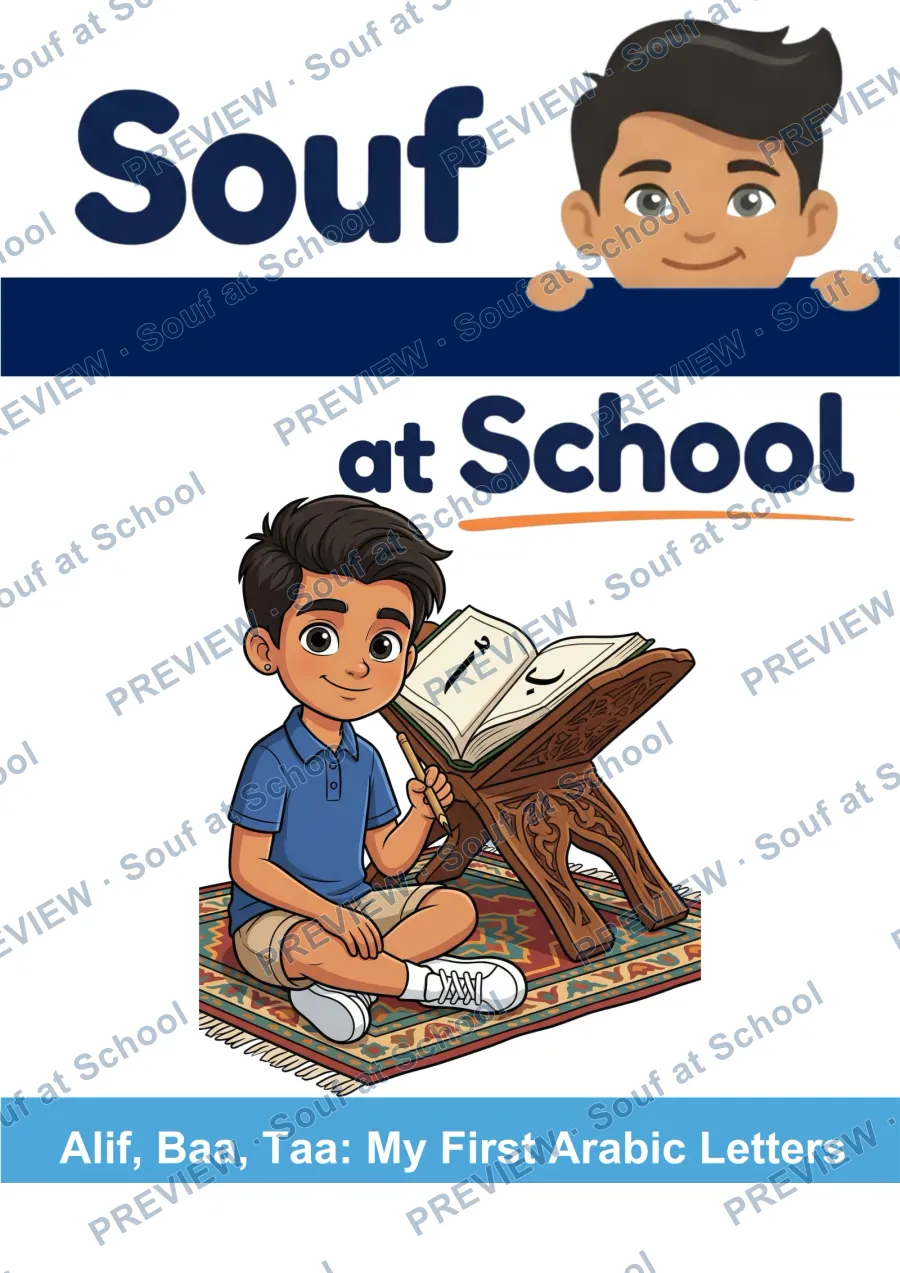 Alif, Baa, Taa: My First Arabic Letters, cover