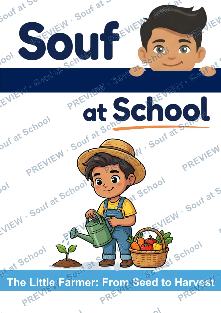 The Little Farmer: From Seed to Harvest, cover